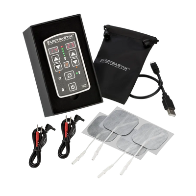 ElectraStim - EM80 Flick Duo - Dual Channel Stimulator Multi Pack - PlayBlue