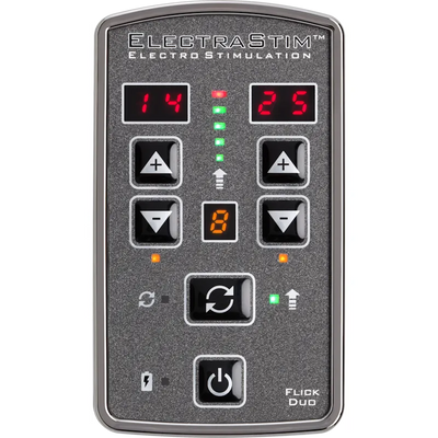 ElectraStim - EM80 Flick Duo - Dual Channel Stimulator Multi Pack - PlayBlue