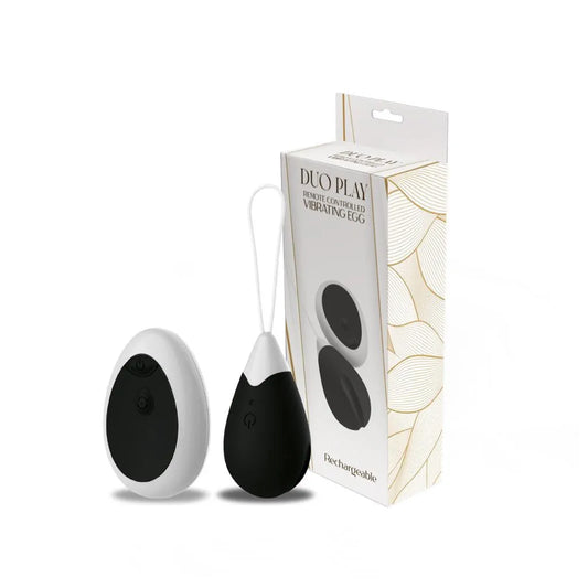 Duo Play - Silicone Love Egg Remote Controlled