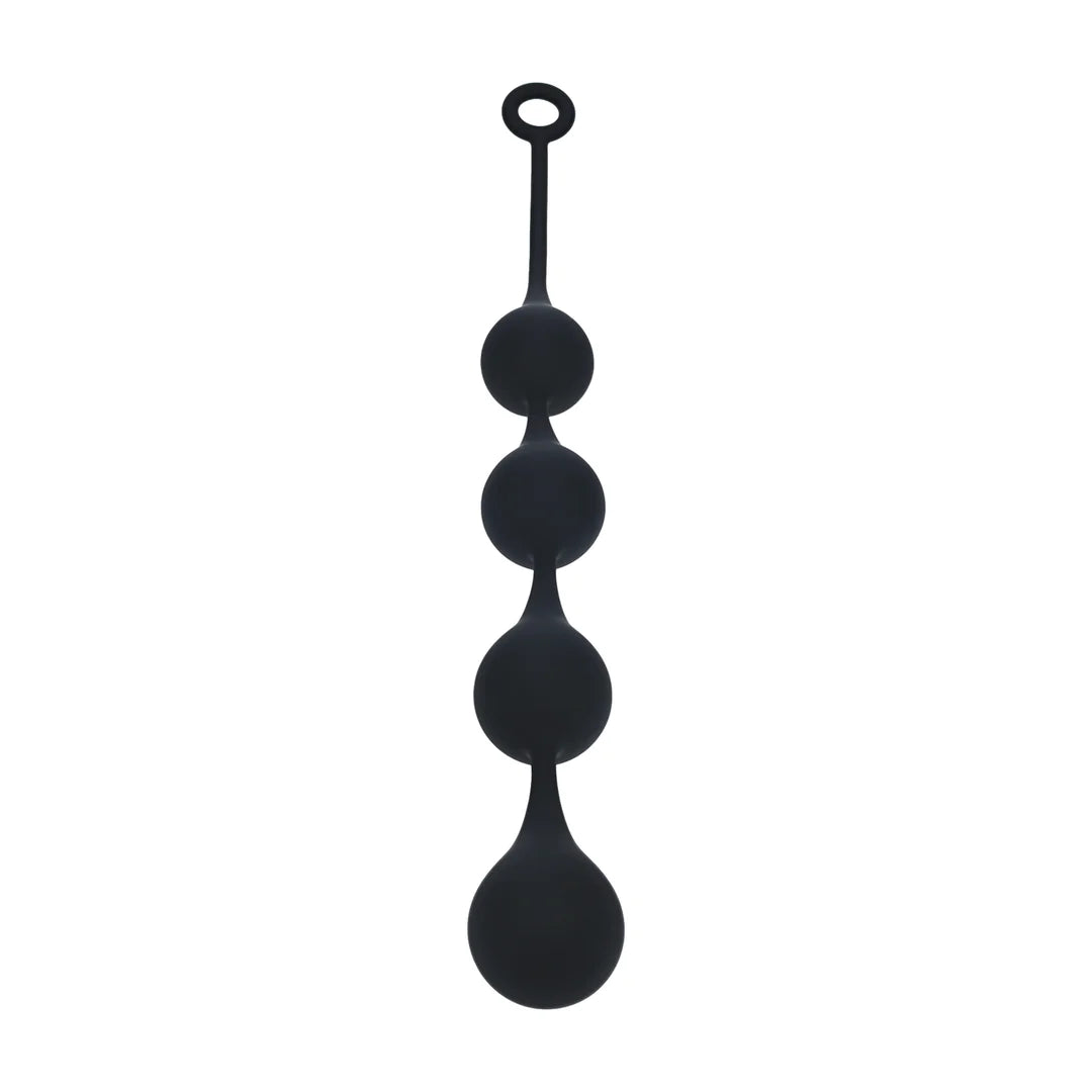 Levelz - Jumbo Silicone Waterdrop Anal Balls - XL - PlayBlue