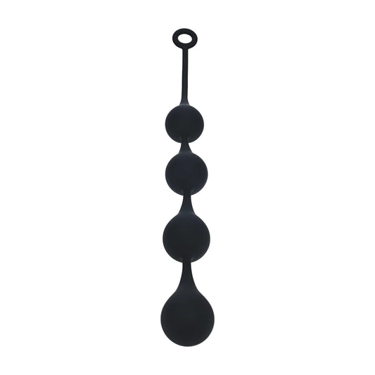 Levelz - Jumbo Silicone Waterdrop Anal Balls - XL - PlayBlue