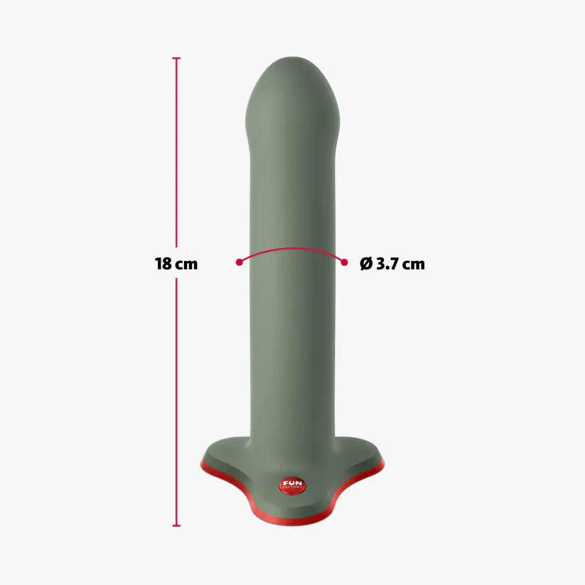 Fun Factory - Magnum - Silicone Premium Dildo - Blackberry - PlayBlue