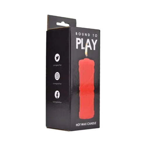 Bound to Play - Hot Wax Candle Red
