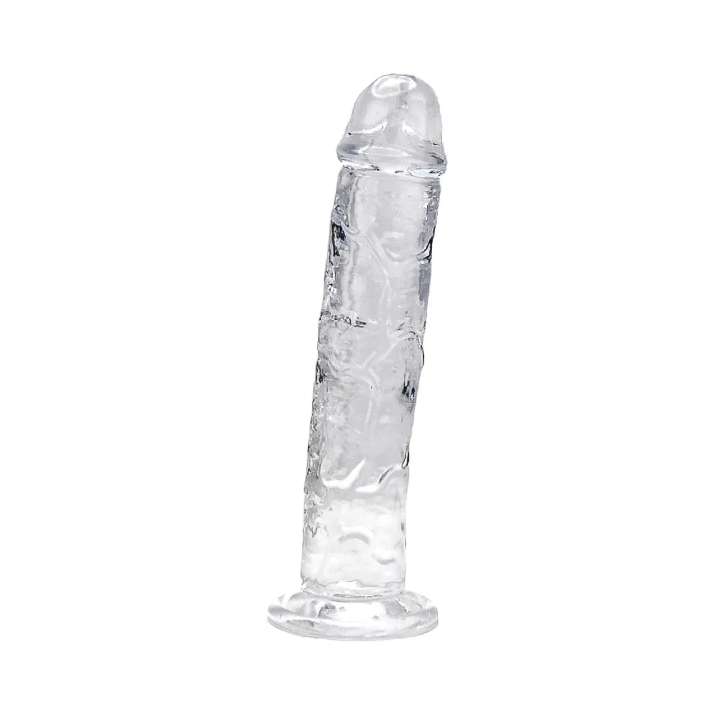 Loving Joy 9.5 Inch Dildo Clear - PlayBlue