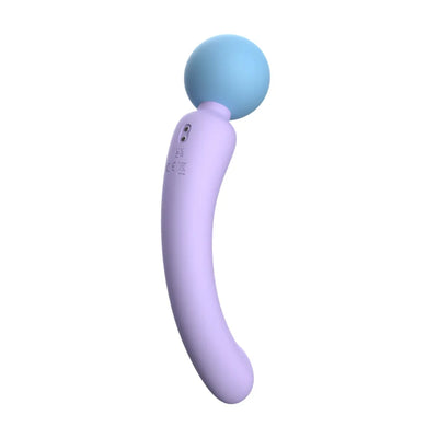 Mina Flow Dual-Ended Wand Vibrator - PlayBlue
