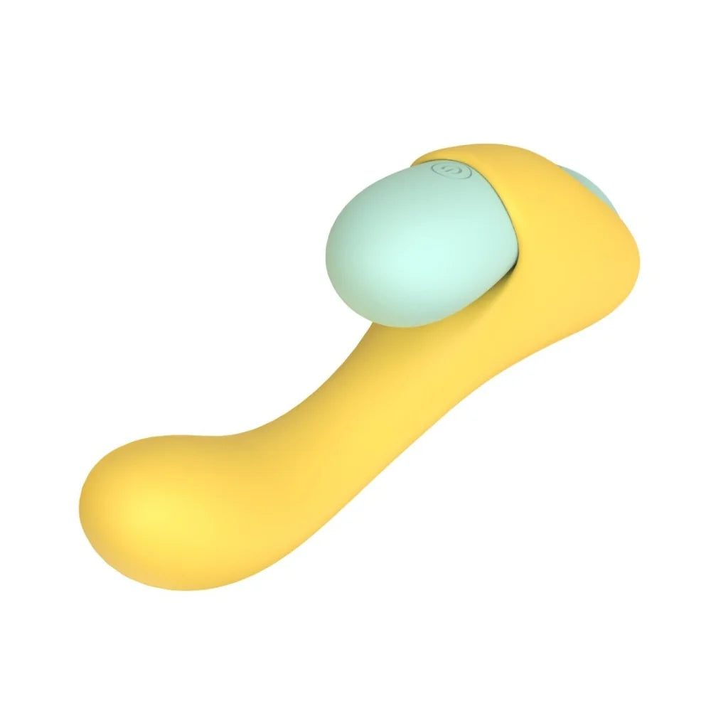 Mina Bloom 2 in 1 Rabbit & Egg Vibrator - PlayBlue