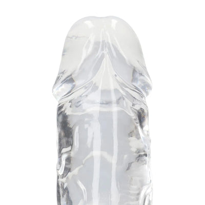 RealRock - 5" Realistic Transparent Dildo - PlayBlue
