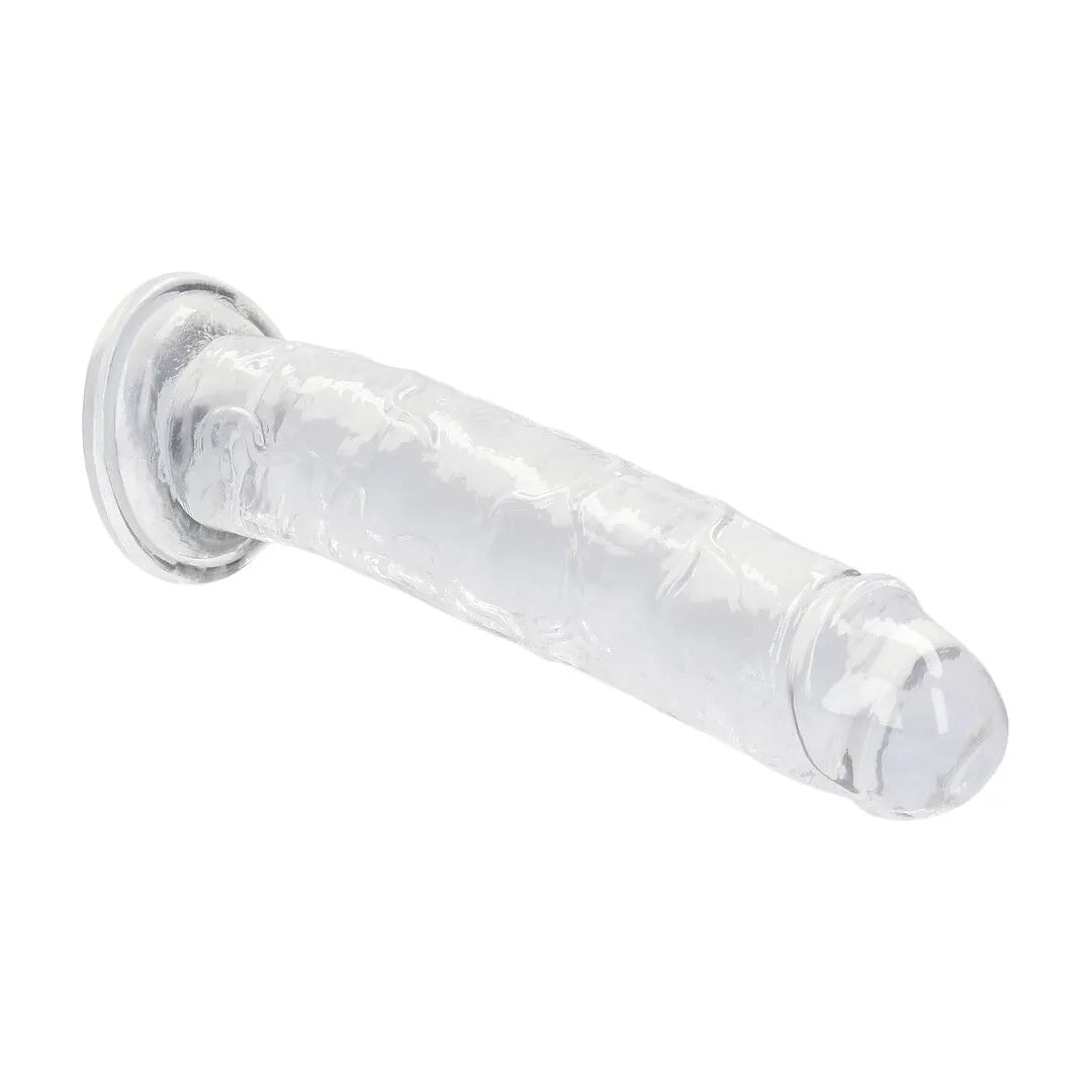 RealRock - 5" Realistic Transparent Dildo - PlayBlue