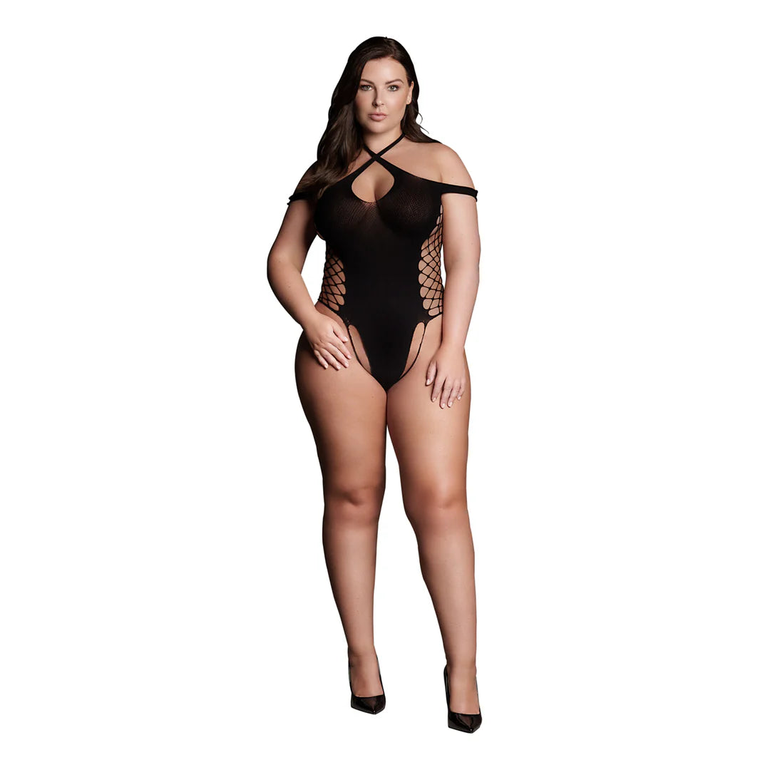 Le Desir - Leda XIII - Body with Crossed Neckline - Queen Size - PlayBlue