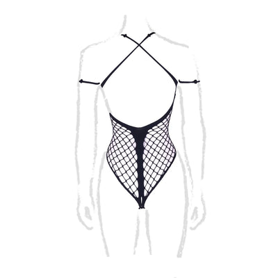 Le Desir - Leda XIII - Body with Crossed Neckline - Queen Size - PlayBlue