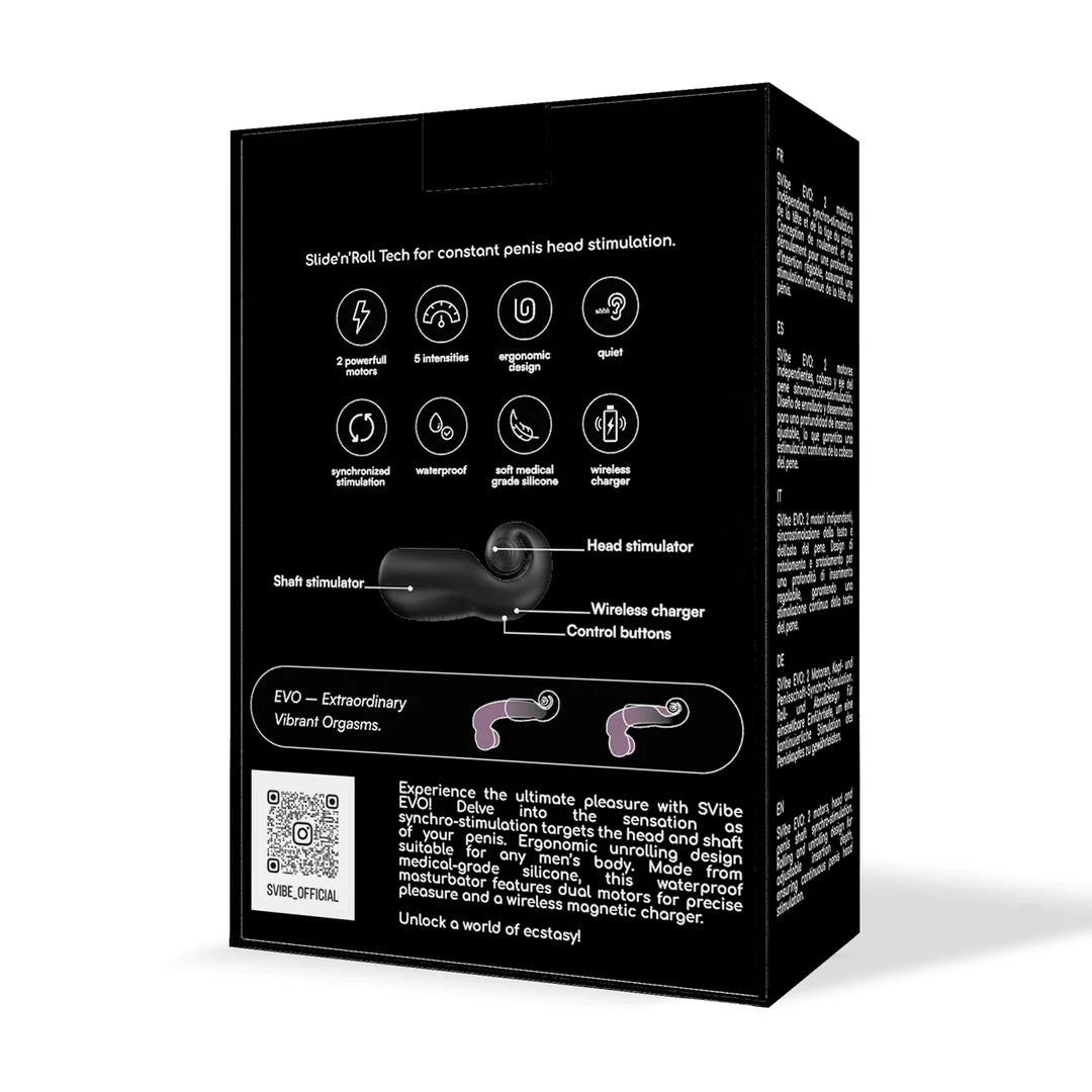 SVibe - Snail Evo - Rolling Ultimate Male Pleasure - PlayBlue