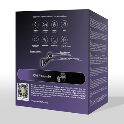 SVibe - JOVI - Dual Couples Ring Stimulator - PlayBlue