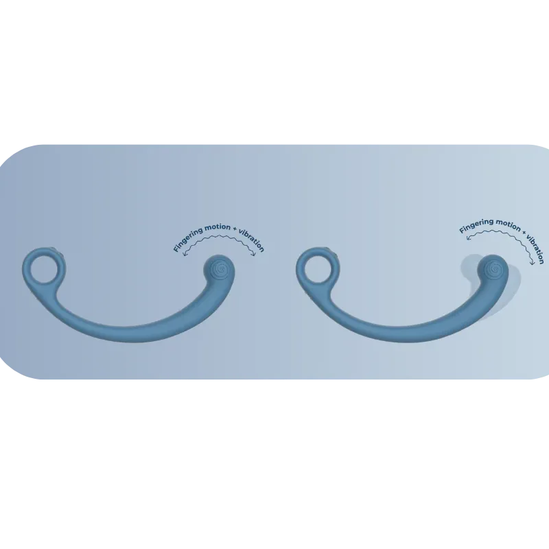 SVibe - Snail AXI - Snail Fingering Wand - PlayBlue