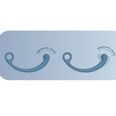 SVibe - Snail AXI - Snail Fingering Wand - PlayBlue
