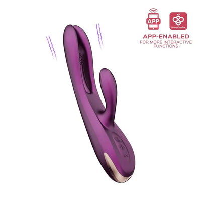 Honey Play Box - Terri Kinky Finger Tapping Rabbit Vibrator - PlayBlue