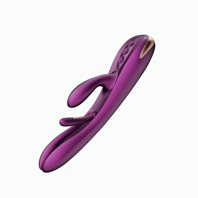 Honey Play Box - Terri Kinky Finger Tapping Rabbit Vibrator - PlayBlue