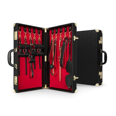 Bedroom Fantasies - Ultimate Bondage Suitcase - 11 Pcs - PlayBlue