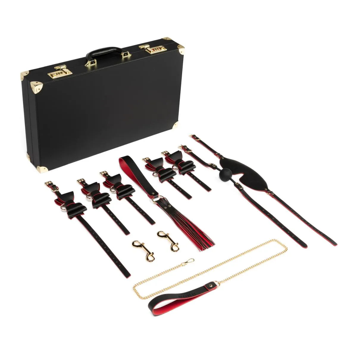 Bedroom Fantasies - Ultimate Bondage Suitcase - 11 Pcs - PlayBlue