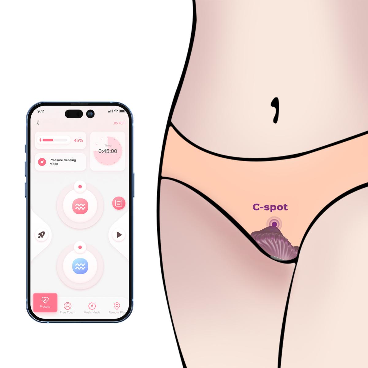 Honey Play Box - Pearl 2 App-Controlled Panty Vibrator - PlayBlue