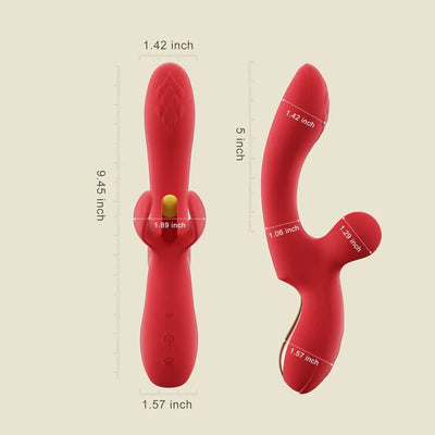 Honey Play Box - Fortexa Tapping Clit & G-Spot Vibe - PlayBlue