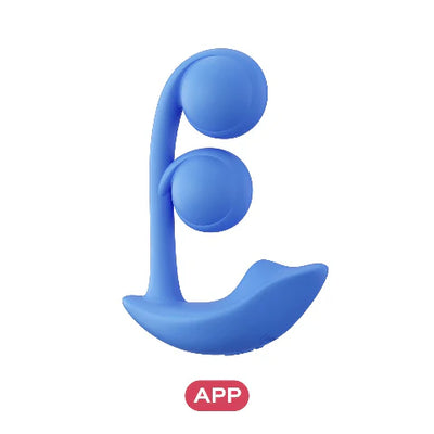 Honey Play Box - Melody Dual Wearable Vibrator - PlayBlue