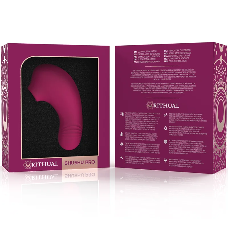 Ritual Shushu Pro - Dual Motors - Next Generation Clitoral - PlayBlue