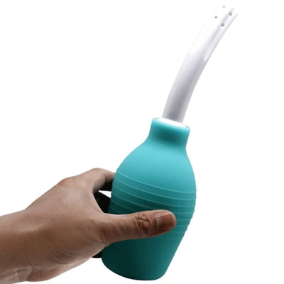 Mr Play - Anal Pear Blue Rubber Shower Douche - PlayBlue