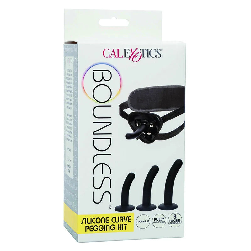 CalExotics - Boundless Silicone Curve Pegging Kit - PlayBlue