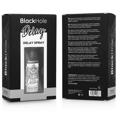 BLACK HOLE - Delay Spray Forte 30ml - PlayBlue