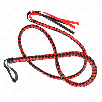 Kink - Red Extra Long Snake Whip - PlayBlue