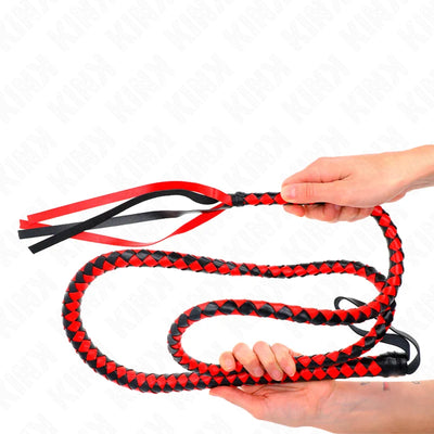 Kink - Red Extra Long Snake Whip - PlayBlue