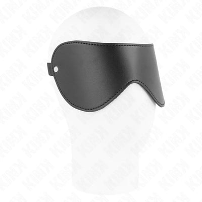 Kink - Leatherette Eye Mask - PlayBlue
