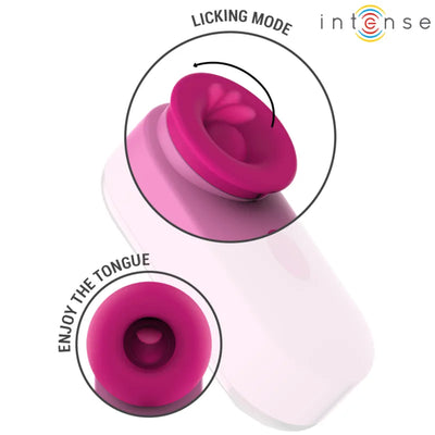 Intense - Sabrina Clit Stimulator - Tapping Tongue - PlayBlue
