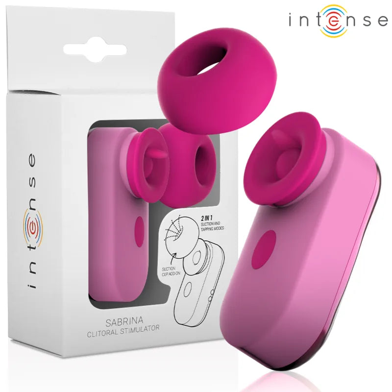 Intense - Sabrina Clit Stimulator - Tapping Tongue - PlayBlue
