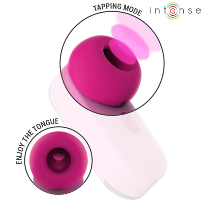 Intense - Sabrina Clit Stimulator - Tapping Tongue - PlayBlue