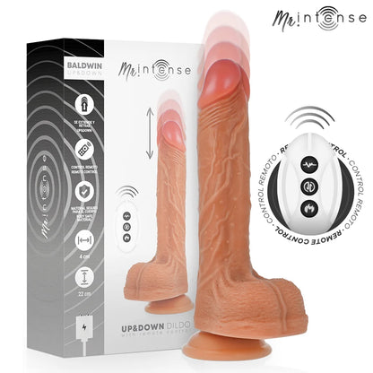 Mr Intense - Baldwin Thrusting Remote Control Dildo - PlayBlue