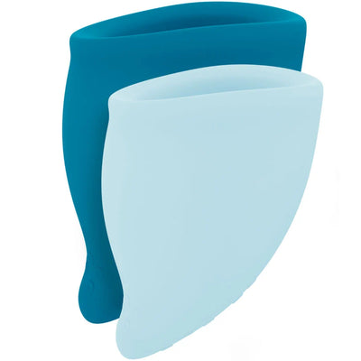 Fun Factory - Fun Cup Menstural Explore Kit - 2 Pack - PlayBlue