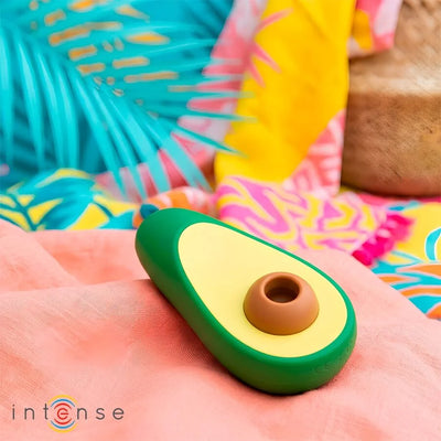Intense - Waki Avocado Clitoral Sucton Stimulator - PlayBlue