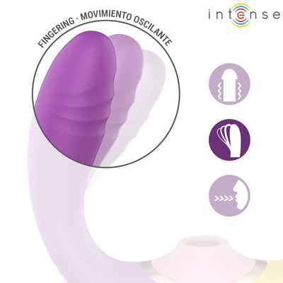 Intense - Willow 3-IN-1 Suction - Vibration Stimulator - PlayBlue