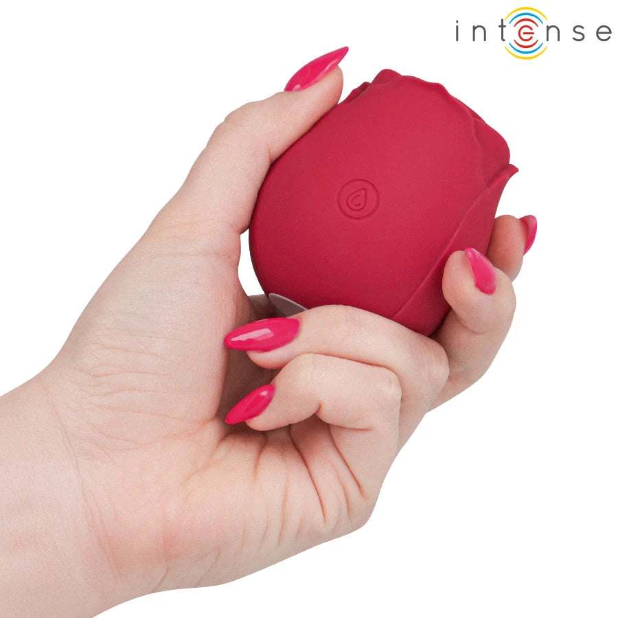 Intense - Camellia Rose Suction Stimulator - PlayBlue