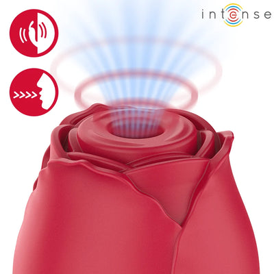 Intense - Camellia Rose Suction Stimulator - PlayBlue