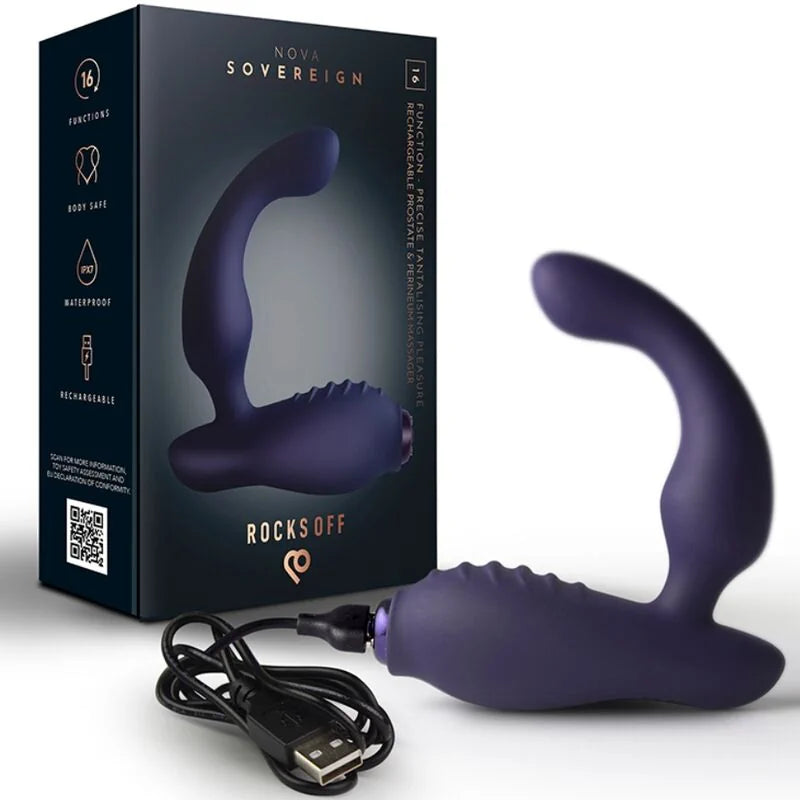 Rocks Off - Nova Sovereign - Powerful P-Spot Vibe - PlayBlue