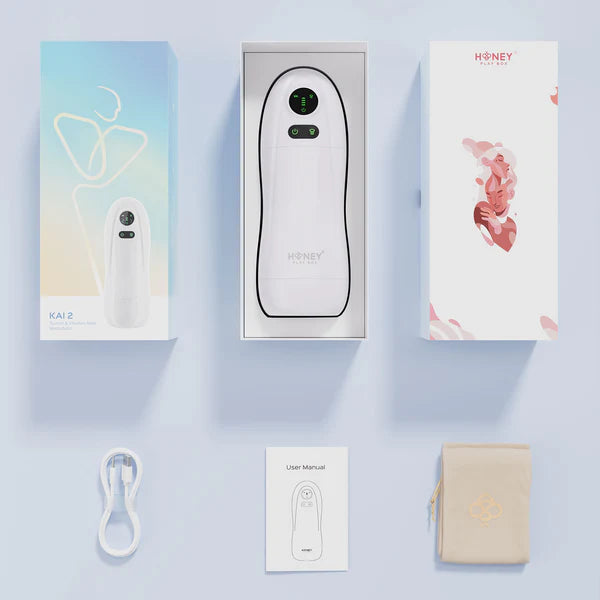 Honey Play Box - Kai 2 - Automatic Sucking Masturbator - PlayBlue