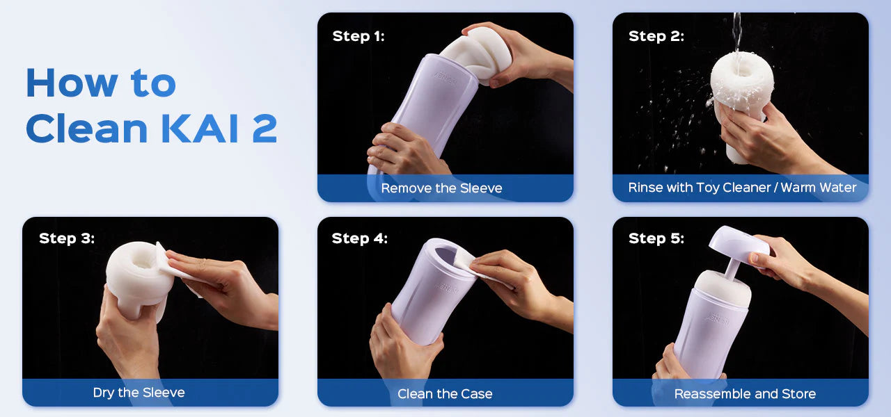 Honey Play Box - Kai 2 - Automatic Sucking Masturbator - PlayBlue