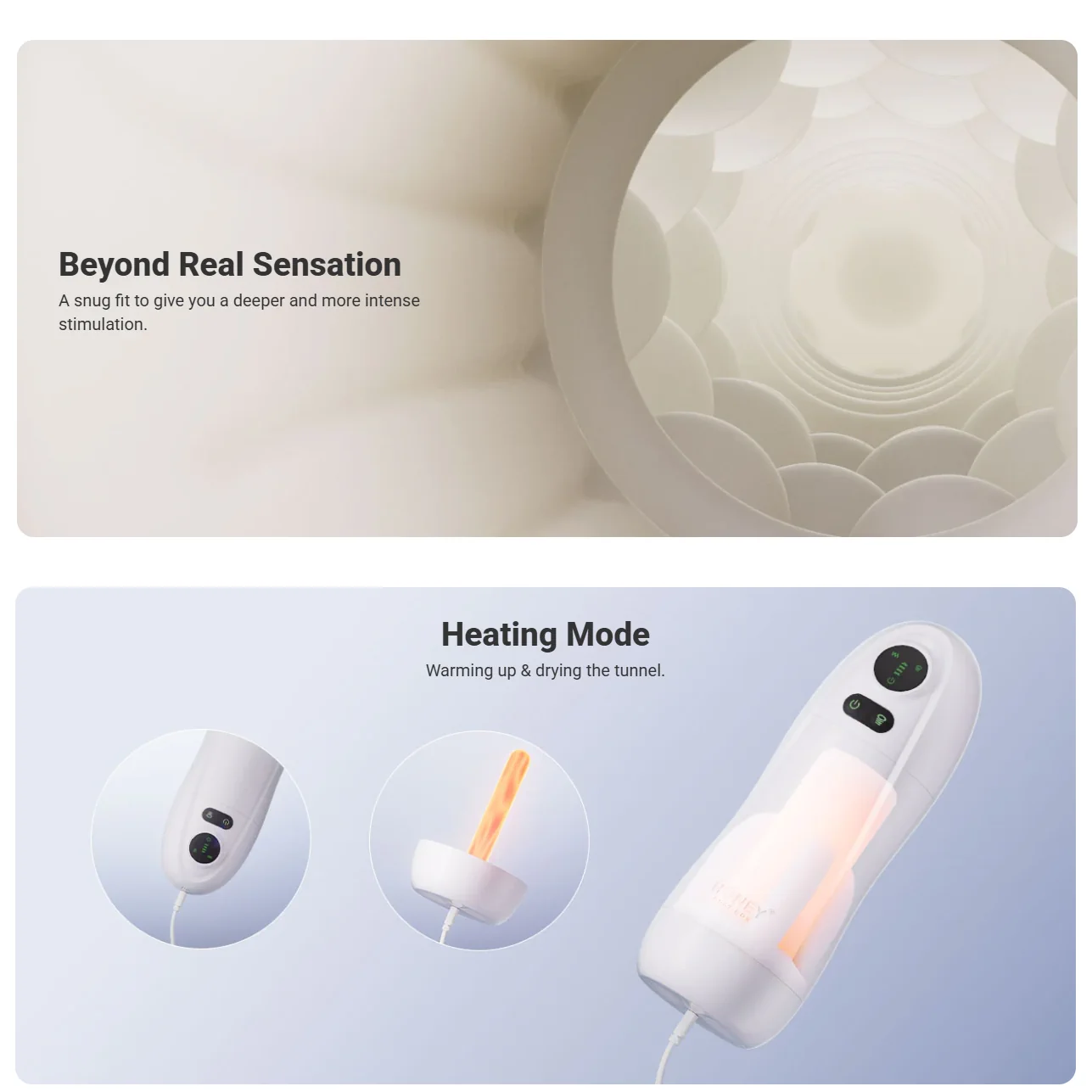 Honey Play Box - Kai 2 - Automatic Sucking Masturbator - PlayBlue