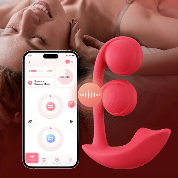 Honey Play Box - Melody Dual Wearable Vibrator - PlayBlue