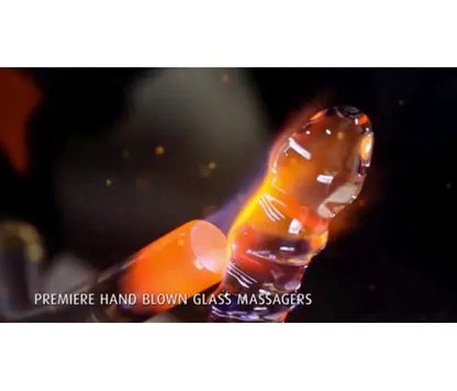 Icicles No 5 - Glass Hand-Blown Dildo