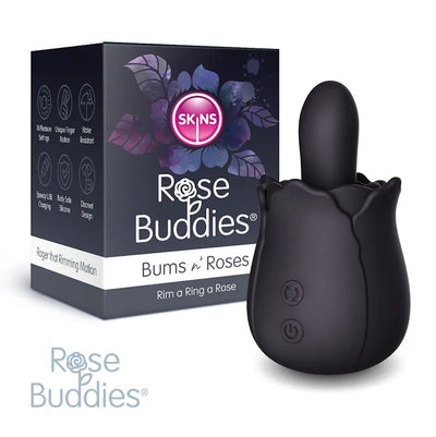 Skins - Rose Buddies Bums n Roses Rotating Rimming Toy - PlayBlue