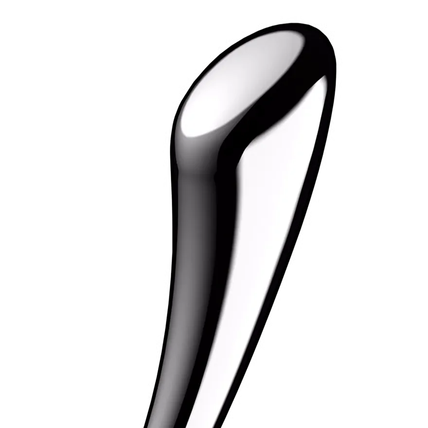 Satisfyer - Cosmic Crest 1 - Sleek Stainless Steel Dildo - PlayBlue