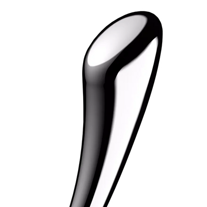 Satisfyer - Cosmic Crest 1 - Sleek Stainless Steel Dildo - PlayBlue